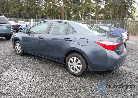 2014 Toyota Corolla L z USA, uszkodzony, nr VIN 2T1BURHE2EC070873